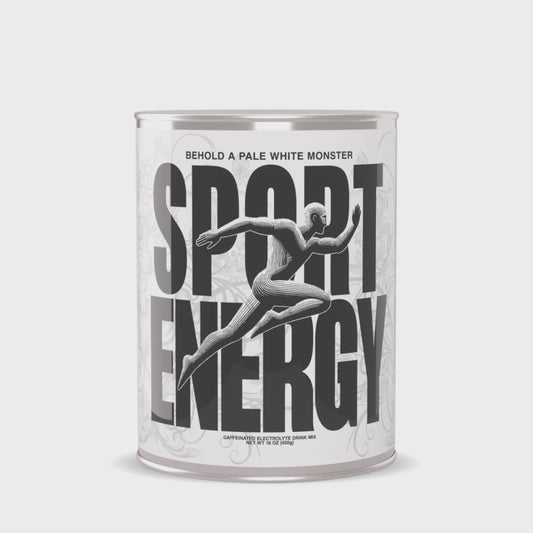 SPORT ENERGY: BEHOLD A PALE WHITE MONSTER